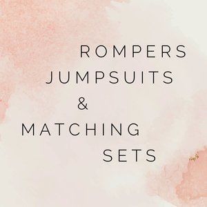 Rompers, Jumpsuits & Matching Sets